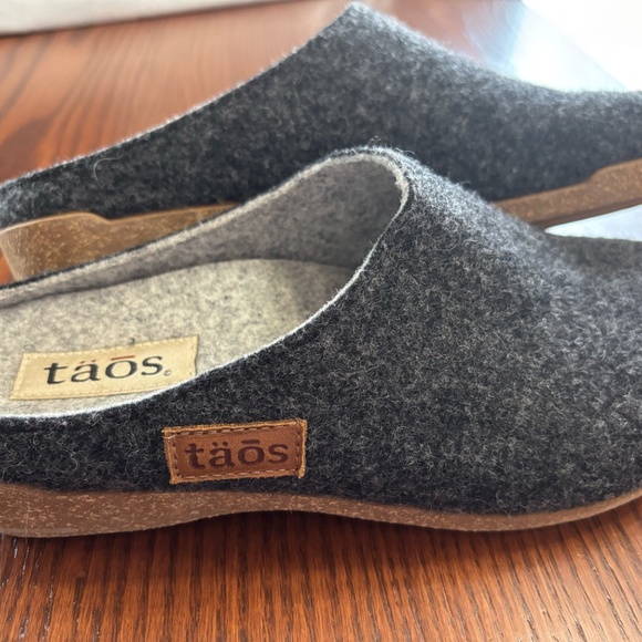 Taos Woollery Clog Charcoal Grey EU Size 41 Excellent Used Condition - Picture 6 of 7